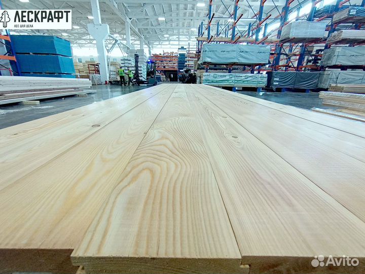 Доска пола 27*141*4000 мм сорт C лиственница