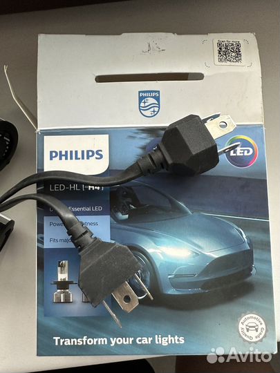 Светодиодные лампочки h4 philips