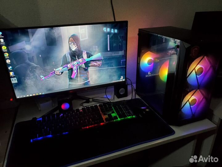 Игровой пк системный блок RTX 3060 Ryzen 5 5600g