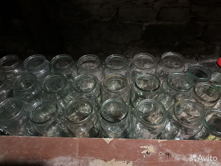 Банка стеклянная, разного объёма