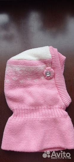 Зимняя шапка шлем размер 46-50