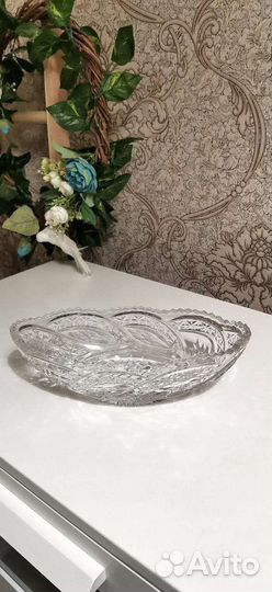 Ваза хрустальная СССР