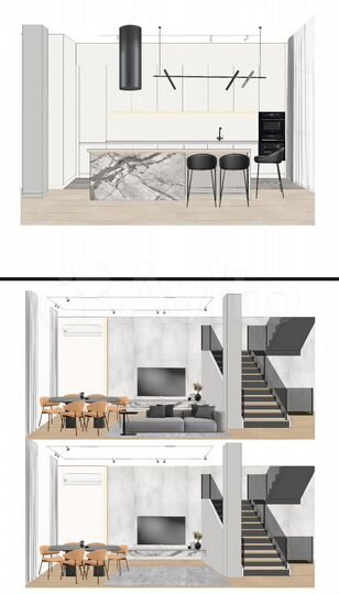 Дом 300 м² на участке 3 сот.