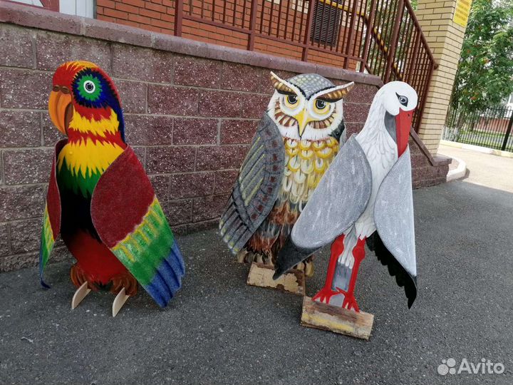 Декор. Фигуры из дерева