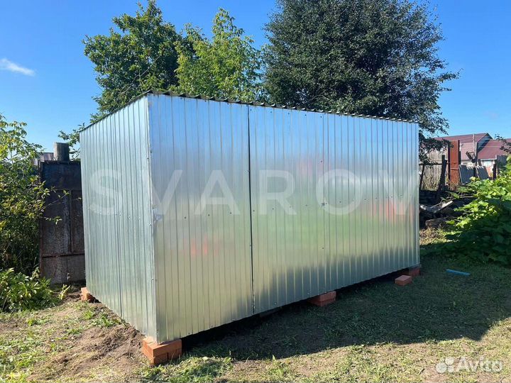 Хозблок металлический