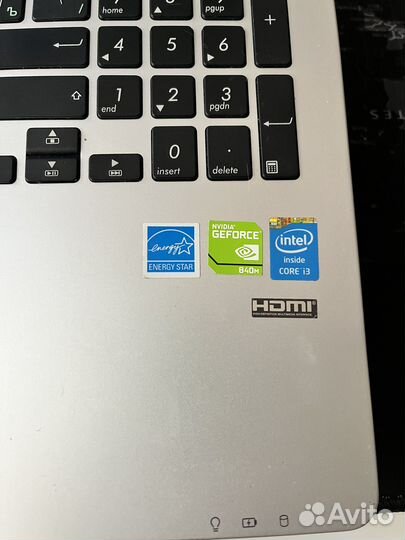 Ноутбук Asus i3-4010U/HDD