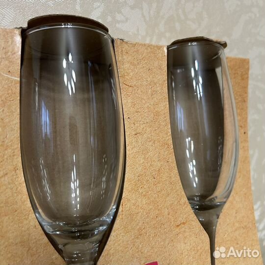 Бокалы для шампанского набор