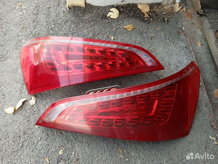 Задние фары audi ку5 оригинал