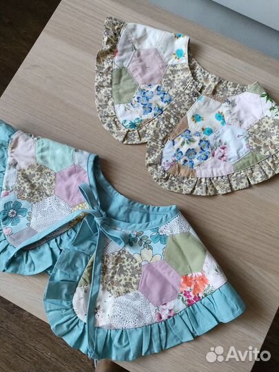 Воротник накладной пэчворк