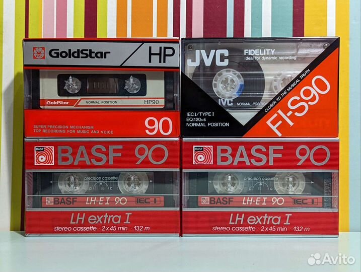 Аудиокассеты новые под запись