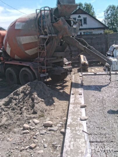 Автобетоносмеситель доставит Вам бетон