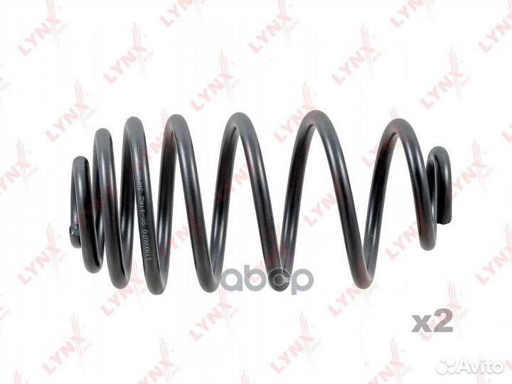 Пружина подвески opel astra H 04 / meriva A 10