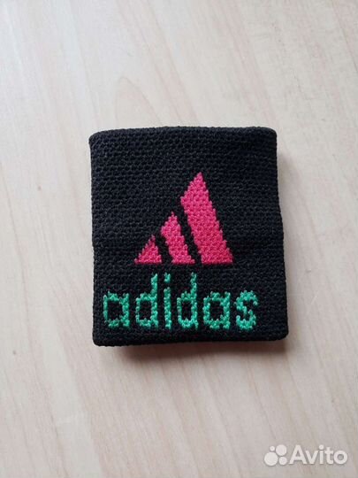 Браслет резиновый, напульсник Adidas