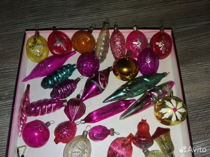 Новогодние игрушки СССР советские