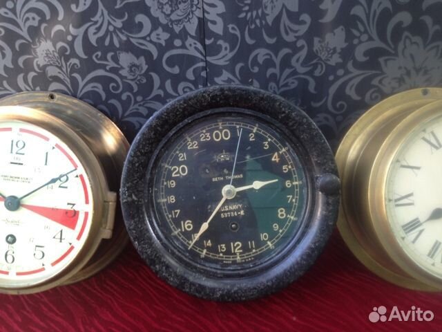 Часы корабельные разные запчасти