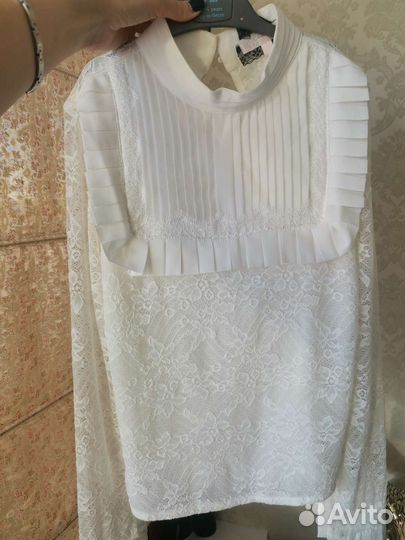 Блузка молочного цвета, 168