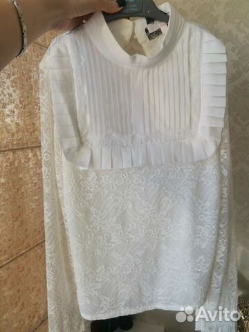 Блузка молочного цвета, 168