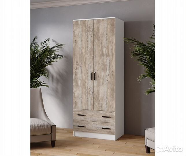 Лагуна Шкаф комбинированный 0,8 без зеркала