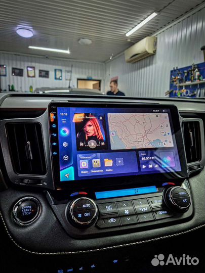 Штатная магнитола Teyes X1 Toyota RAV 4