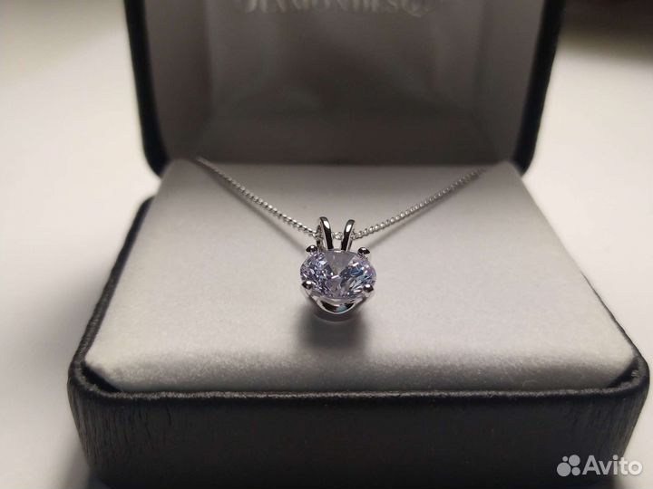 Колье циркон украшение подарок