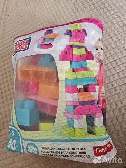 Конструктор мега блокс, fisher price