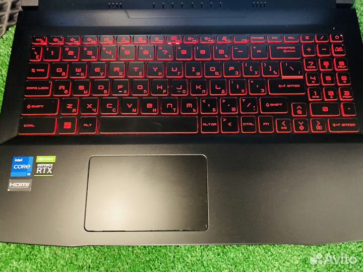 Игровой ноутбук MSI 15.6 i5 RTX 3060