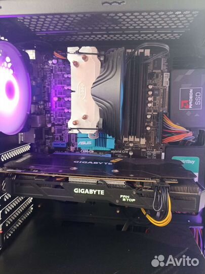 Материнская плата am3+ fx6300 16gb ddr3