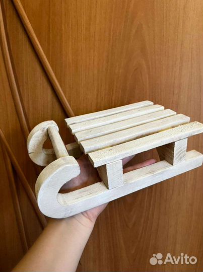 Декоративные санки