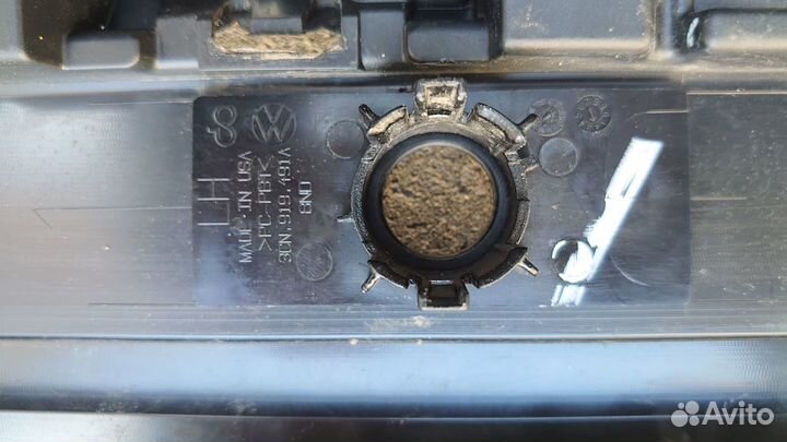 Юбка заднего бампера VW Teramont -respect 2019