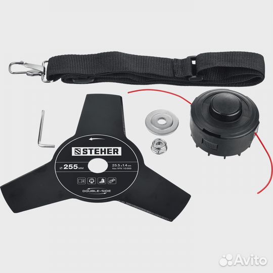 Триммер сетевой Steher 1300 Вт, ш/с 38 см