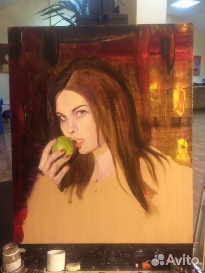 Картина маслом 50/60 холст, подрамник