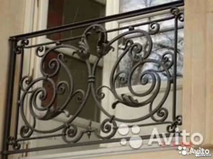 Балкон кованый французский №17