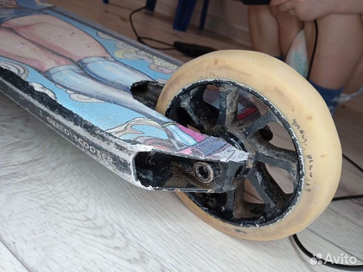 Трюковой самокат oxelo mf540