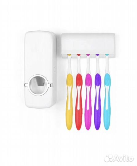 Держатель зубных щеток и дозатор пасты