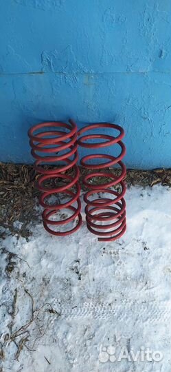 Передние пружины