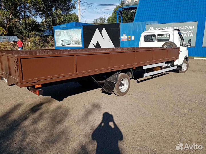 Грузоперевозки газель 6 метров открытый борт