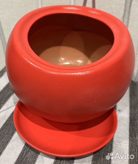 Горшок керамический цветочный