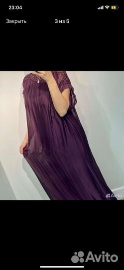 Платье шифон италия