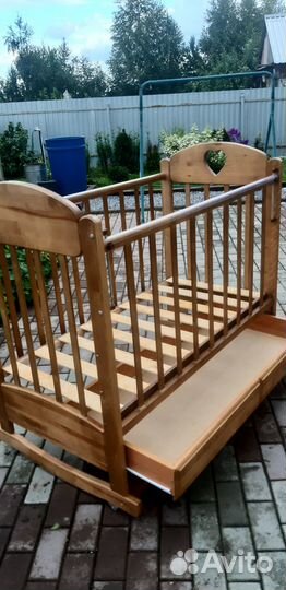 Детская кровать качалка