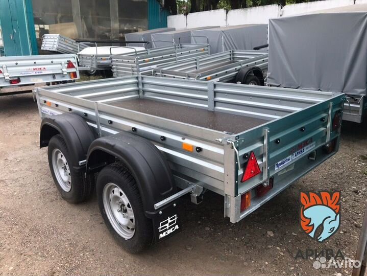 Двухосный прицеп. Категория В. Оси alko. Рассрочка