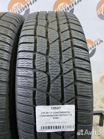 Continental ContiWinterContact TS 830 P 215/60 R17