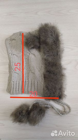 Шапка женская вязаная