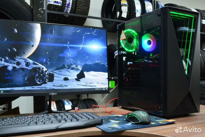 Компьютер 8 ядер +16 ddr3 + RX570 Игровой