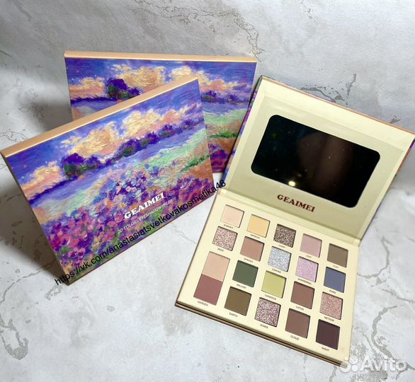 Палитра теней 20 оттенков / Тени для век