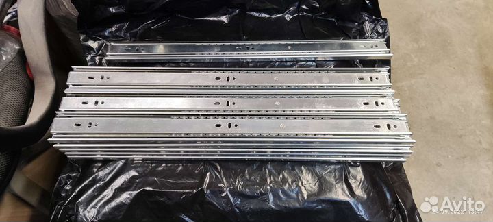 Шариковая направляющая для ящика 500мм45мм10мм