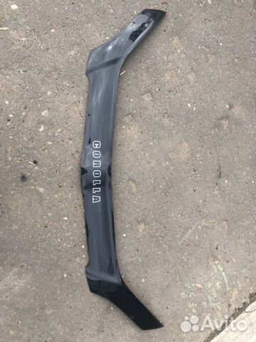 Дефлектор капота toyota corolla 120