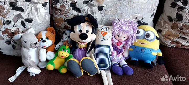 Мягкие игрушки пакетом