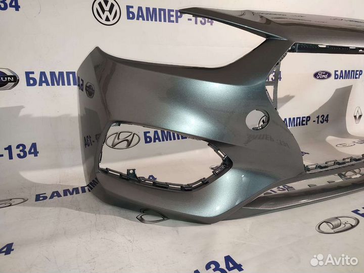 Бампер передний hyundai solaris 2 серый