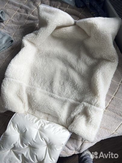 Конверт зимний на выписку