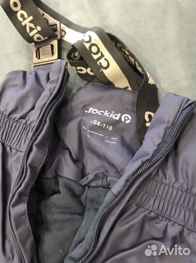 Зимние брюки crockid 104-110